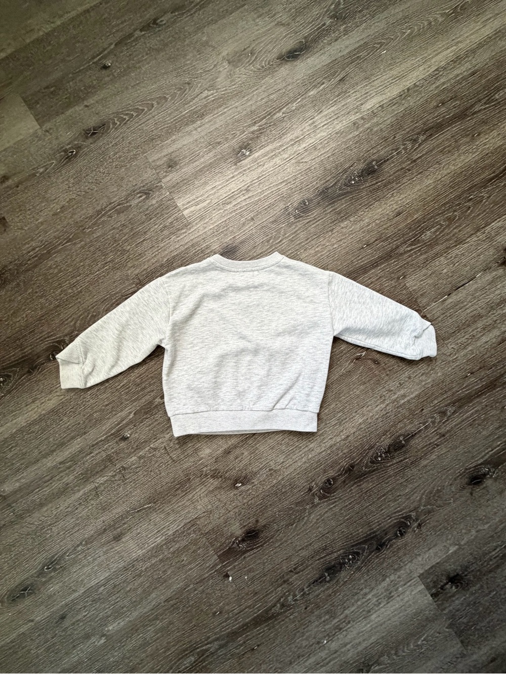 Givenchy Kids Light Grey Logo Crewneck Sweatshirt - Picture 4 of 6
